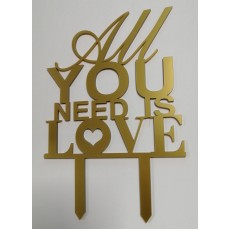 Toper zlatni all you need is love
